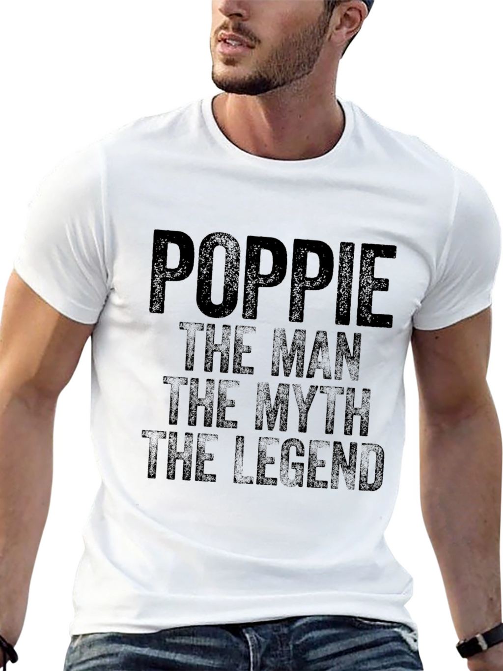 Poppie The Man The Myth The Legend T-Shirt