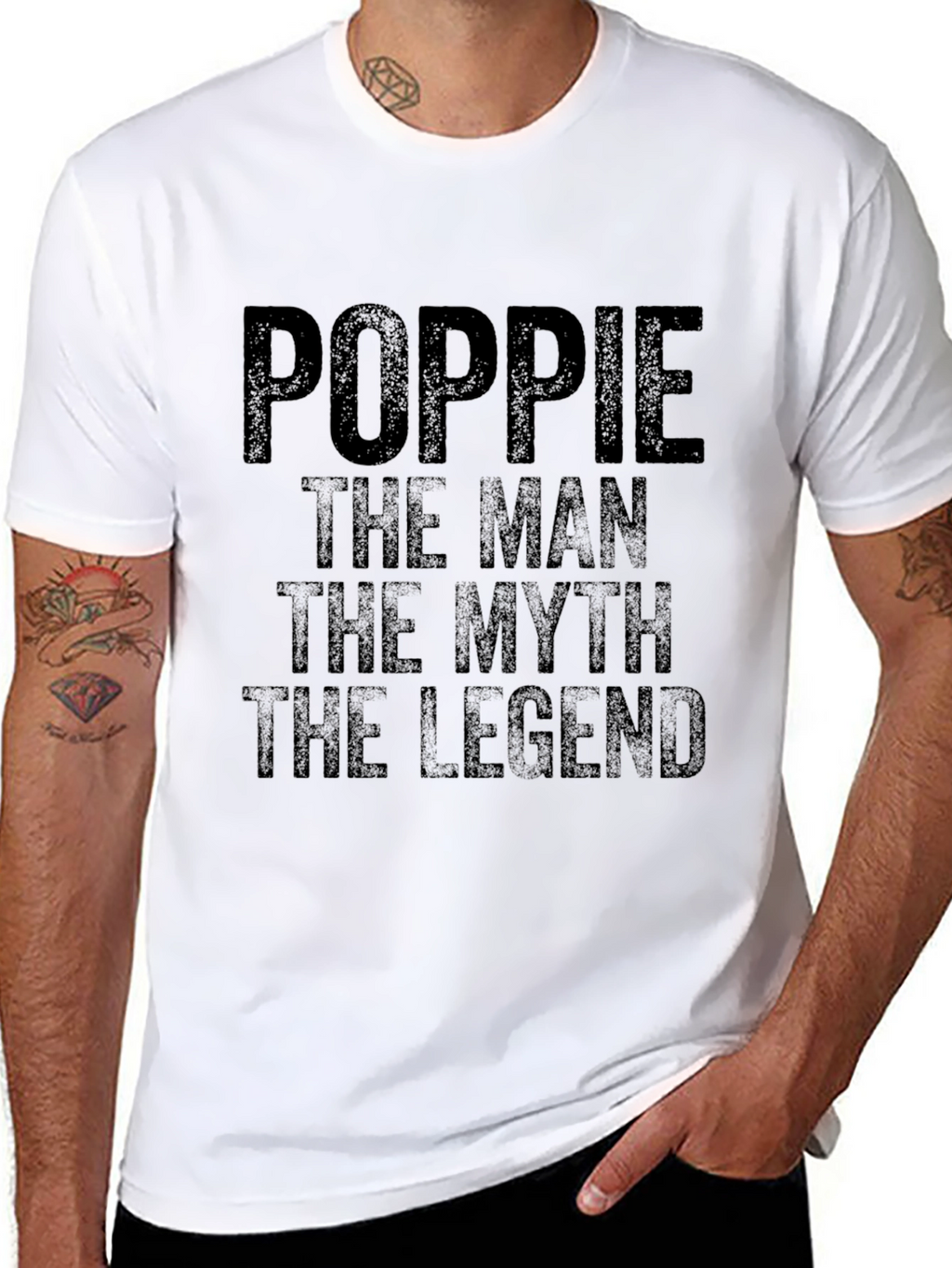 Poppie The Man The Myth The Legend T-Shirt