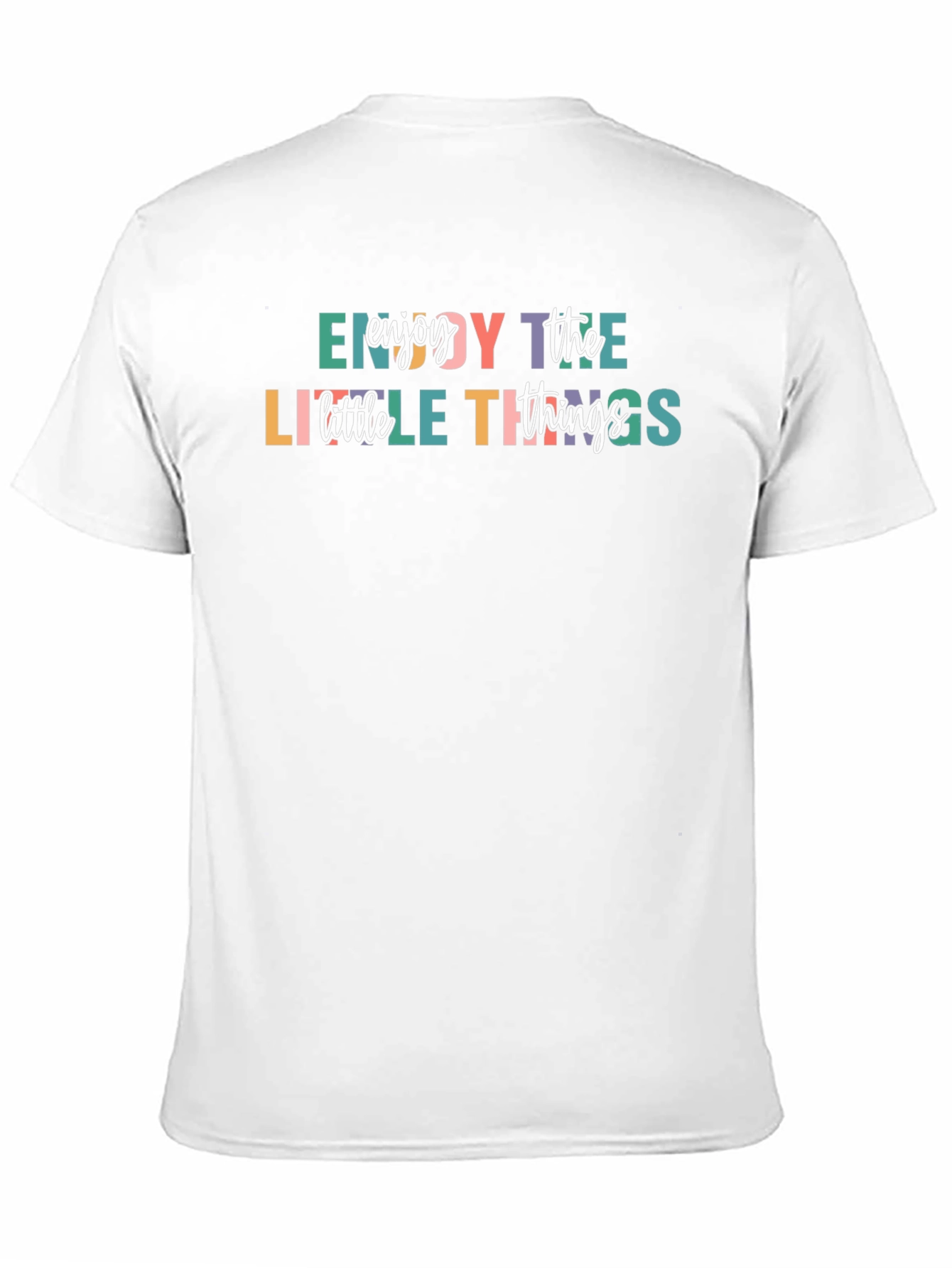 Enjoy the Little Things Graphic Tee - Black