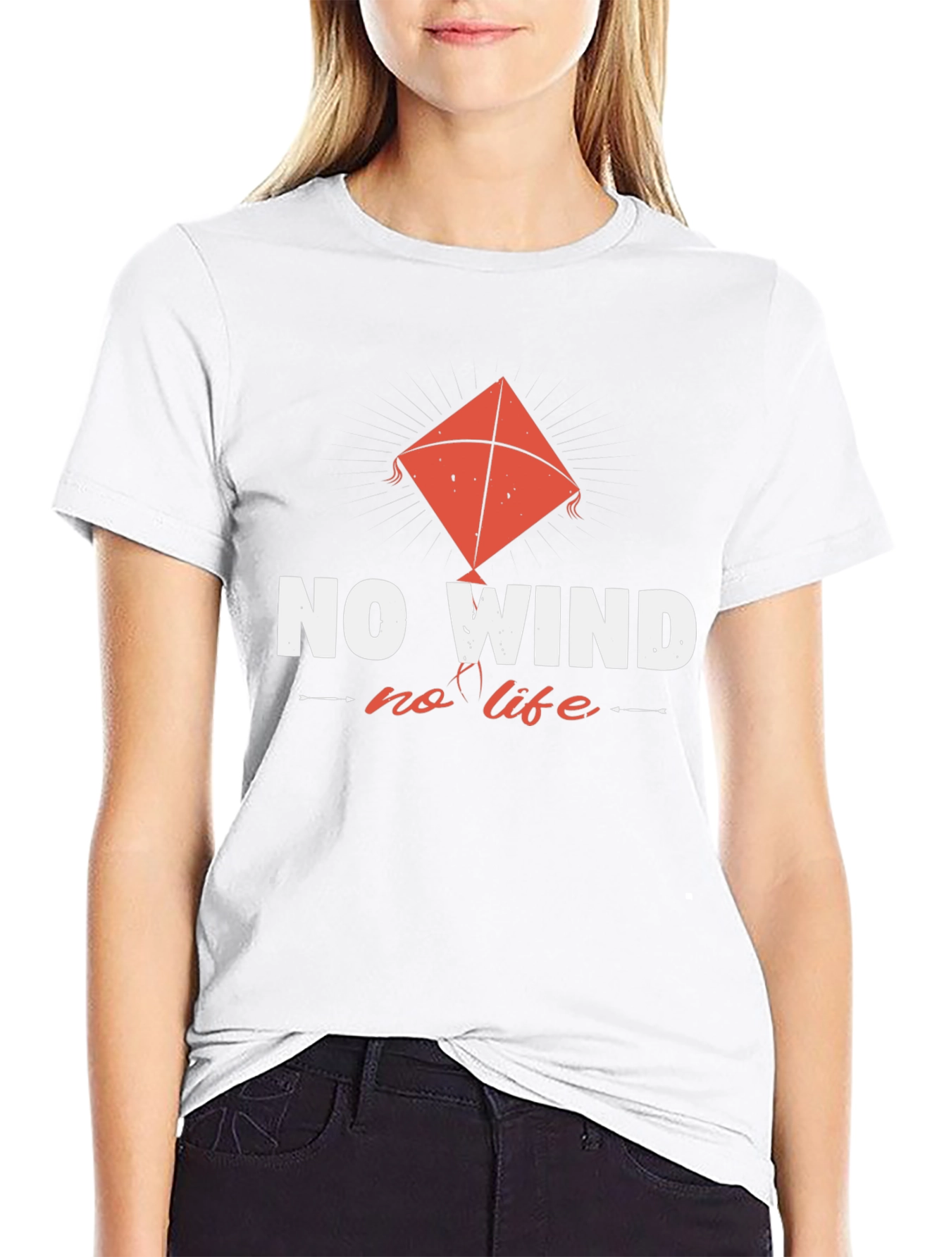 No Wind No Life Graphic Tee