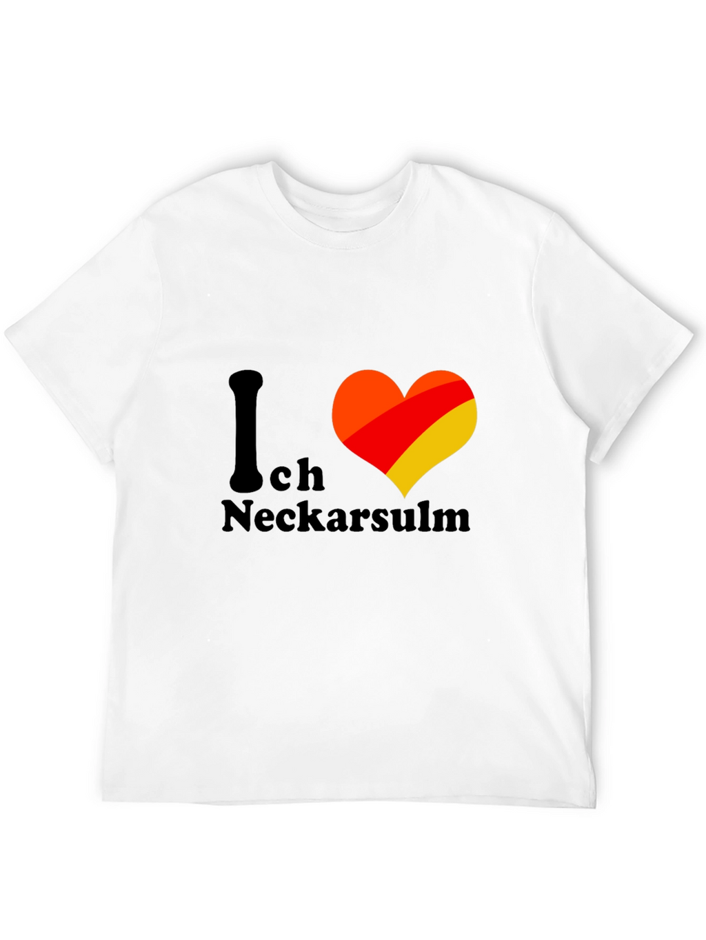 I Love Neckarsulm Germany Heart T-Shirt