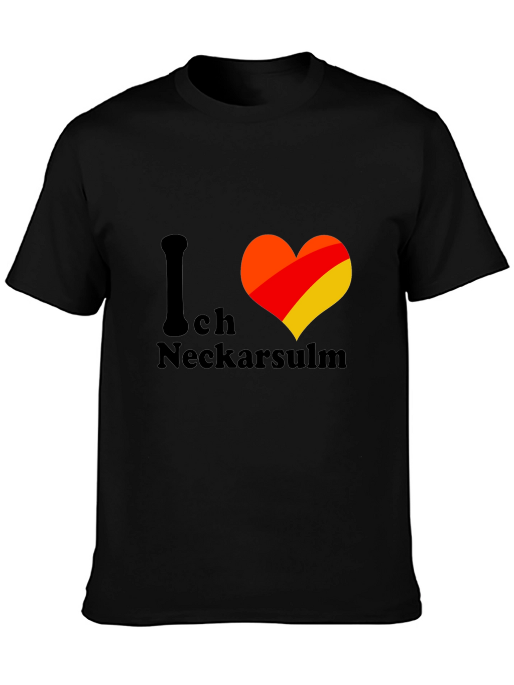 I Love Neckarsulm Germany Heart T-Shirt