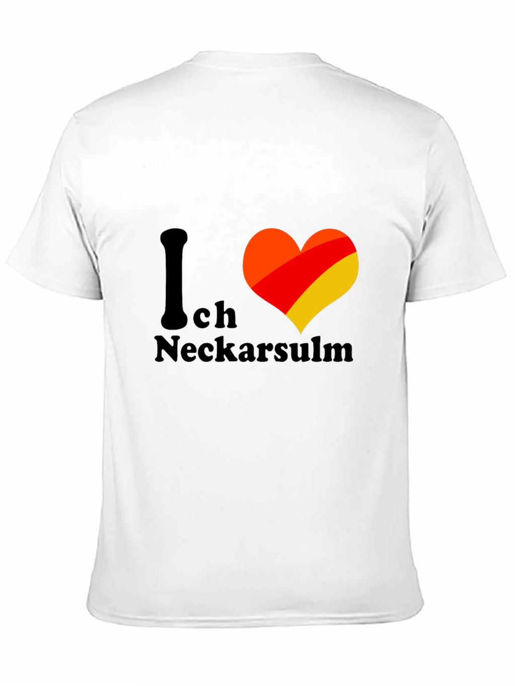 I Love Neckarsulm Germany Heart T-Shirt