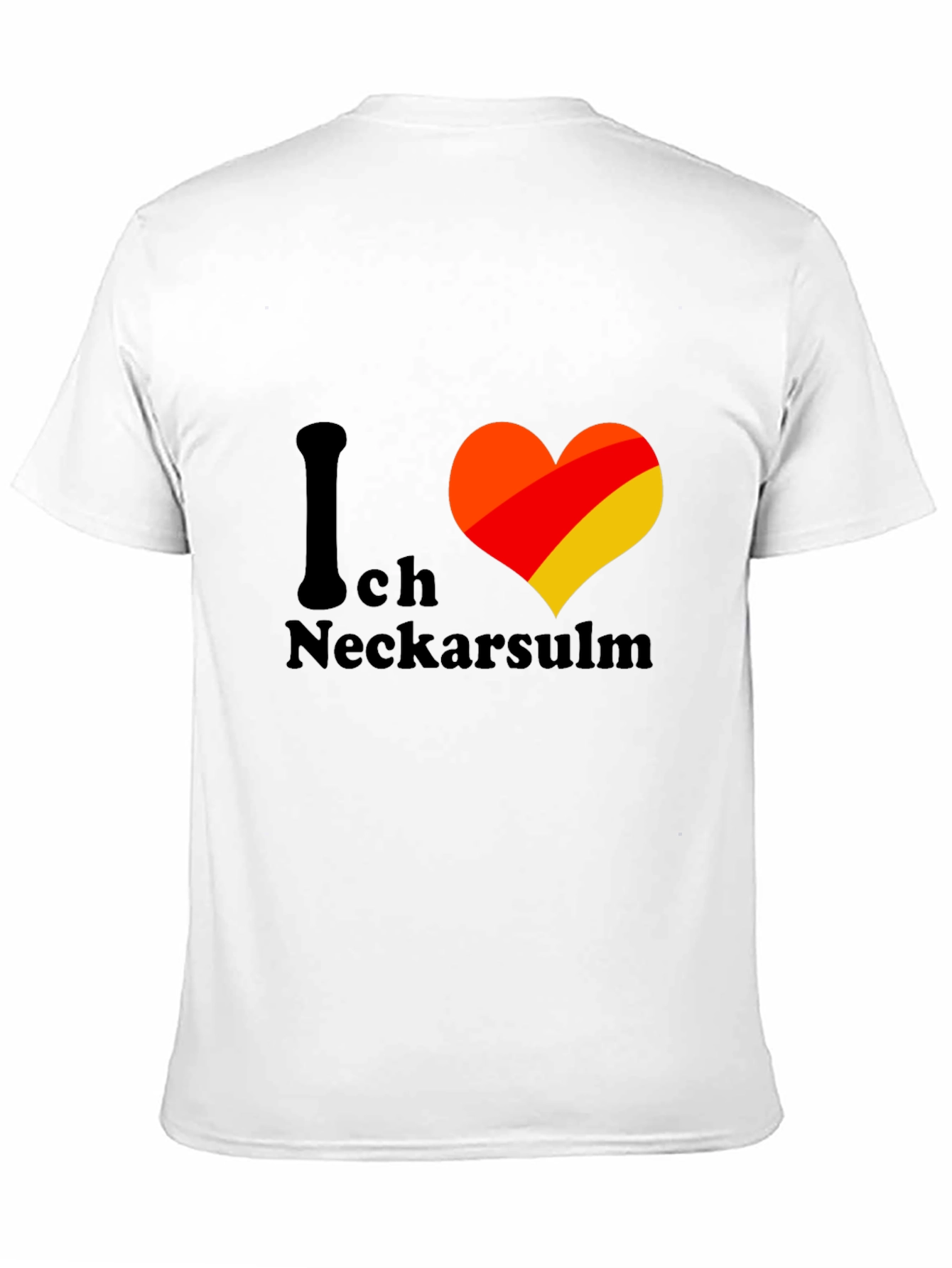 I Love Neckarsulm Germany Heart T-Shirt