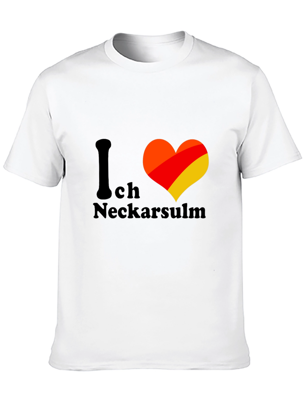 I Love Neckarsulm Germany Heart T-Shirt