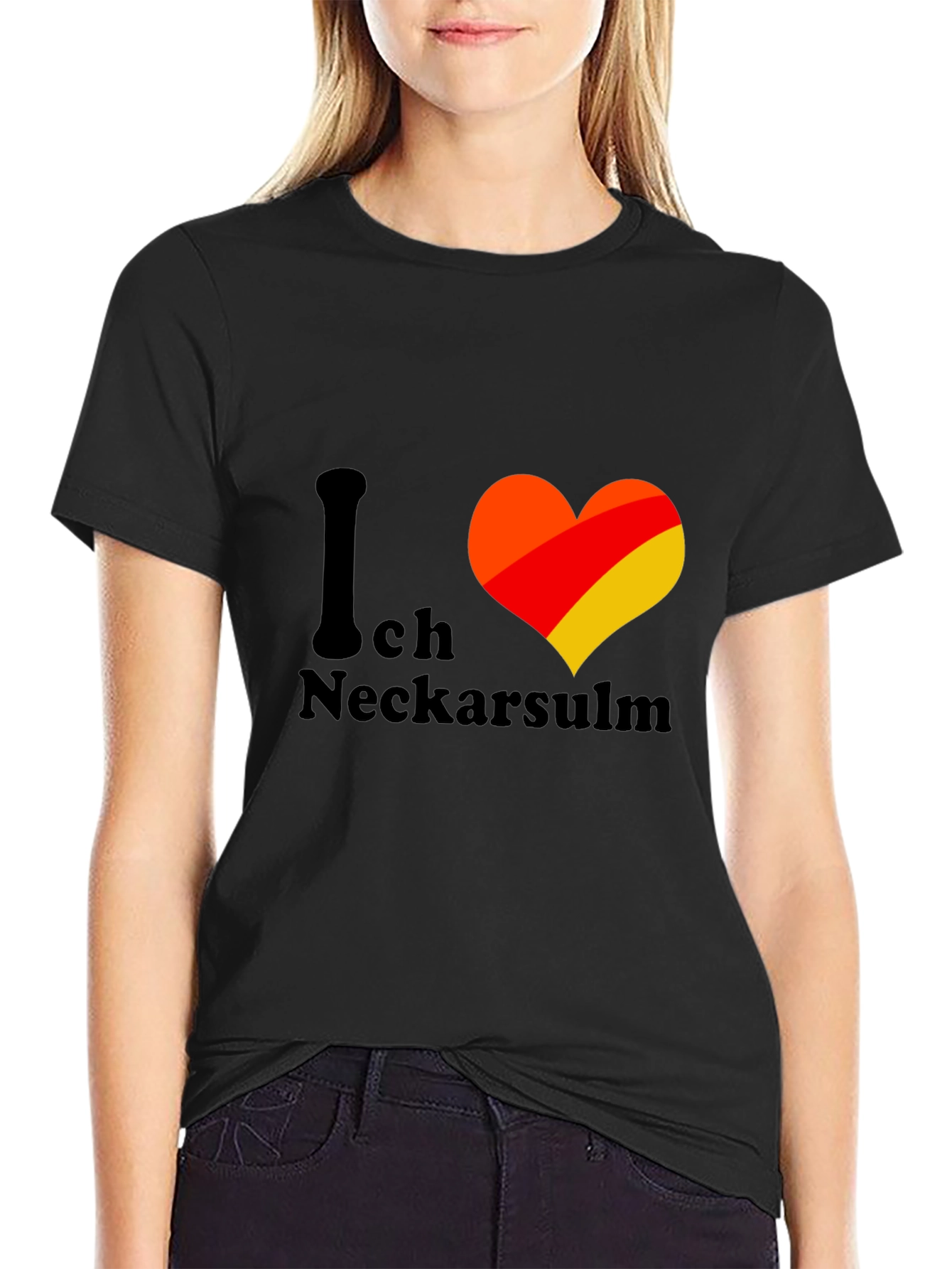 I Love Neckarsulm Germany Heart T-Shirt
