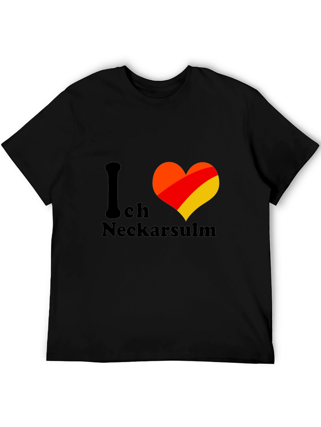 I Love Neckarsulm Germany Heart T-Shirt
