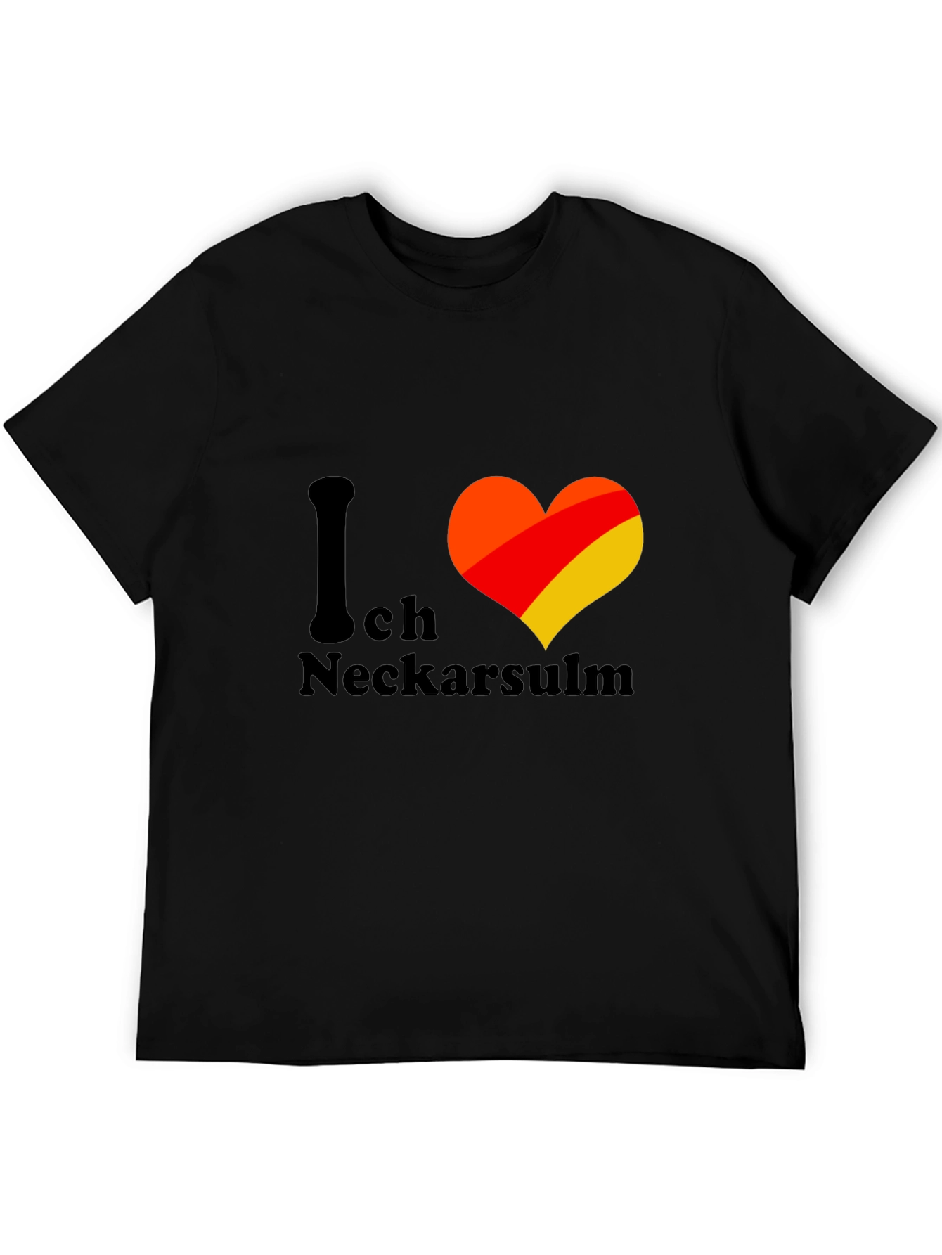 I Love Neckarsulm Germany Heart T-Shirt