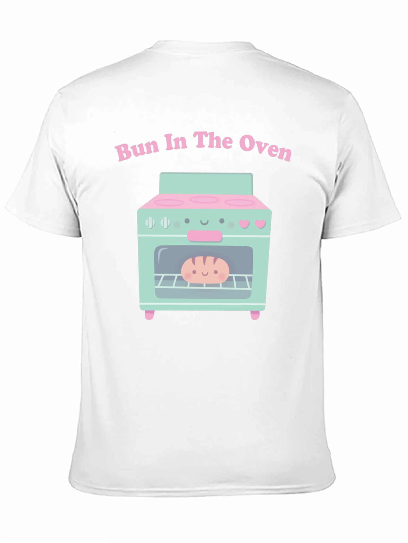 Bun in the Oven Cute Pregnancy Announcement Tee