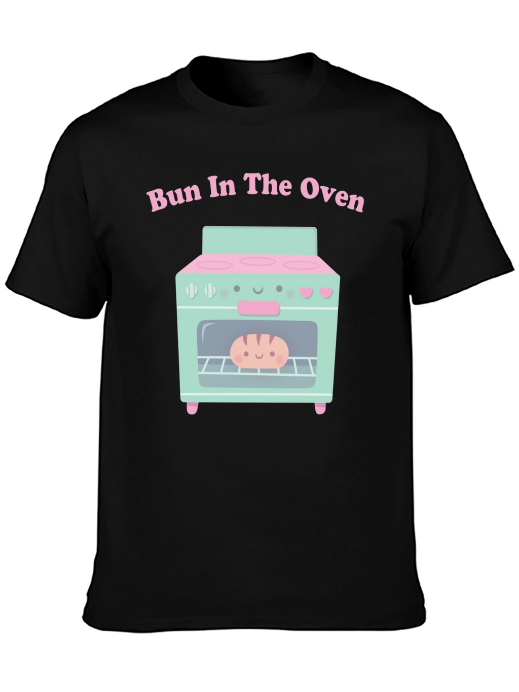 Bun in the Oven Cute Pregnancy Announcement Tee
