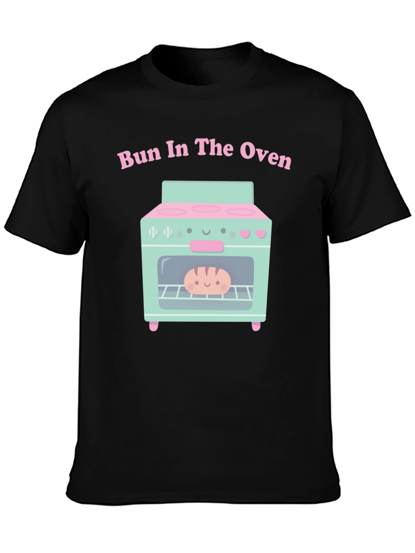 Bun in the Oven Cute Pregnancy Announcement Tee