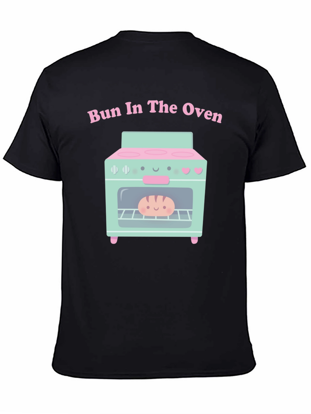 Bun in the Oven Cute Pregnancy Announcement Tee