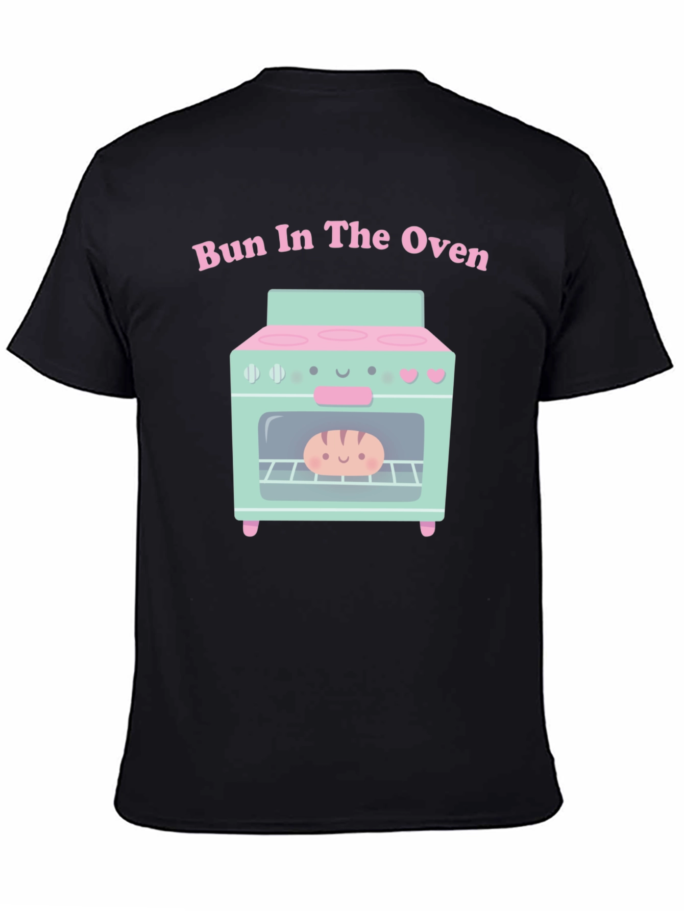 Bun in the Oven Cute Pregnancy Announcement Tee