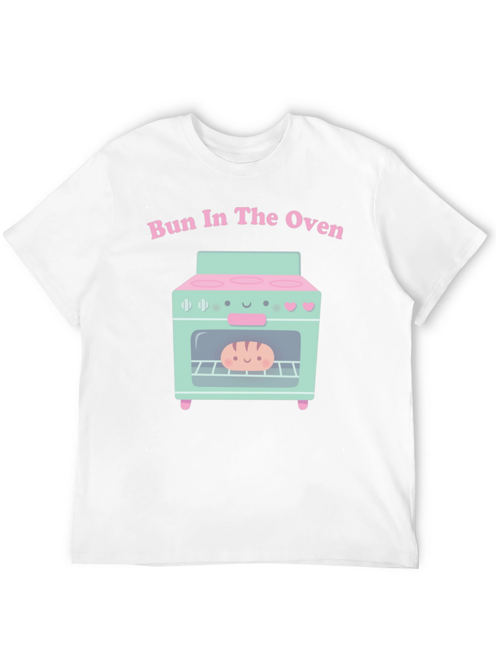 Bun in the Oven Cute Pregnancy Announcement Tee