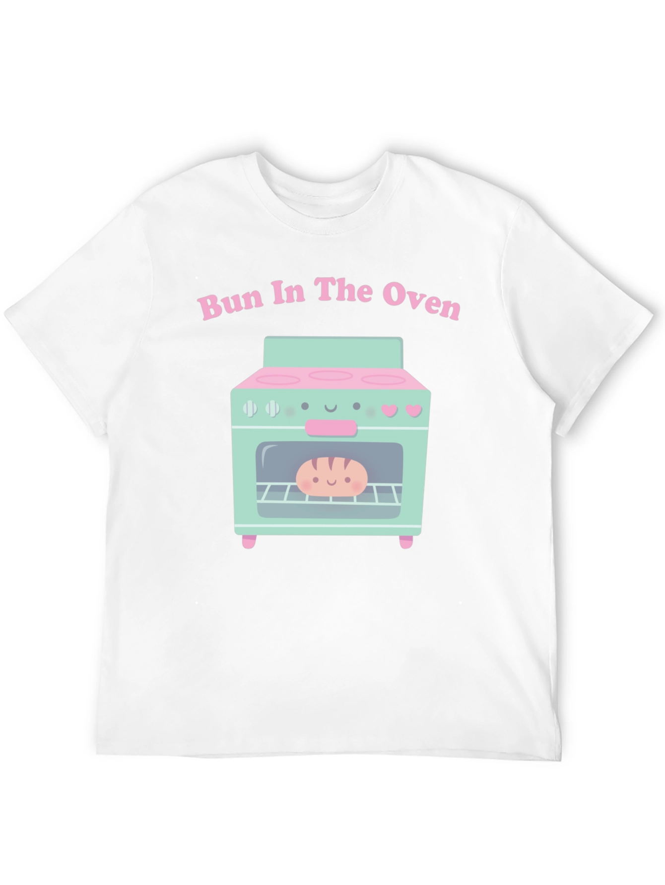 Bun in the Oven Cute Pregnancy Announcement Tee