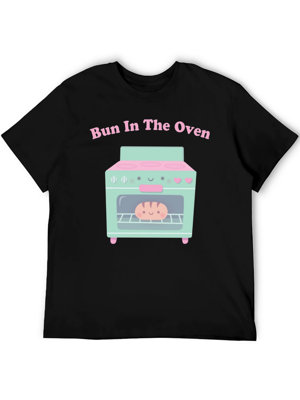 Bun in the Oven Cute Pregnancy Announcement Tee