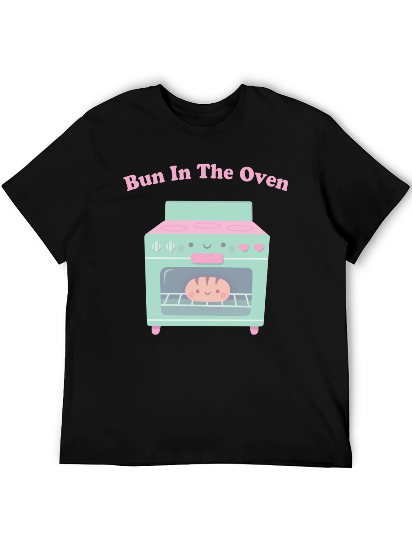 Bun in the Oven Cute Pregnancy Announcement Tee