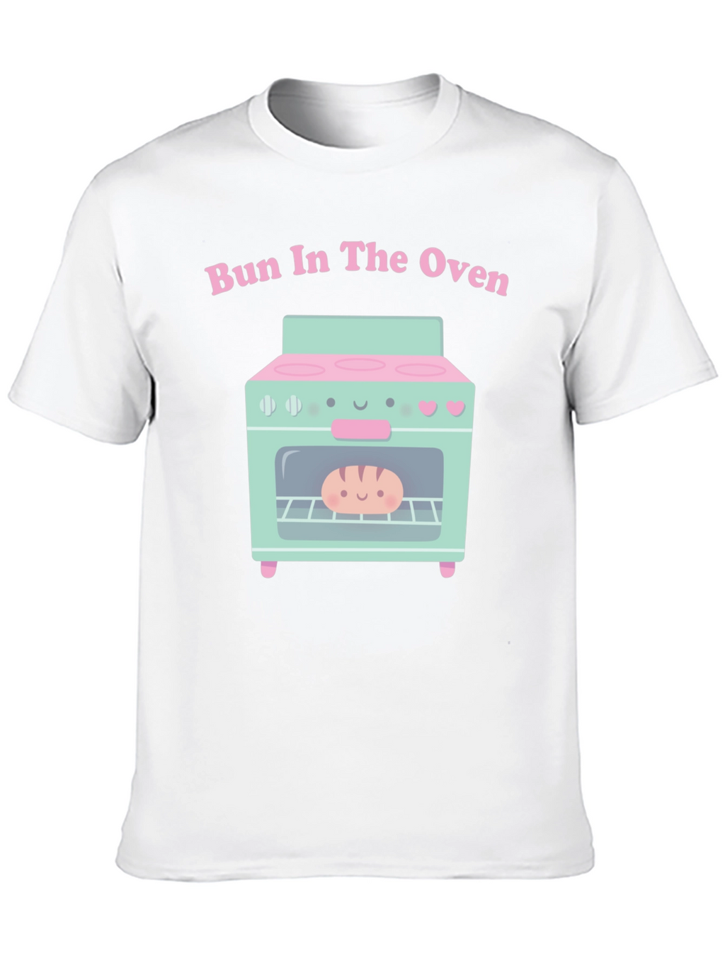 Bun in the Oven Cute Pregnancy Announcement Tee
