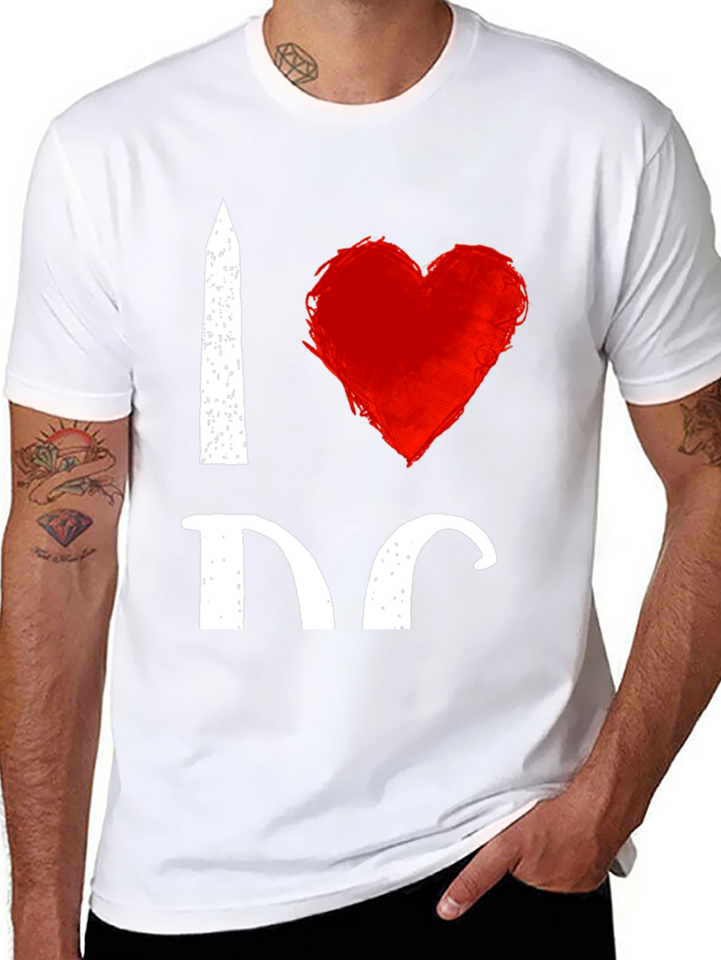 I Heart DC T-Shirt - Washington D.C. Souvenir
