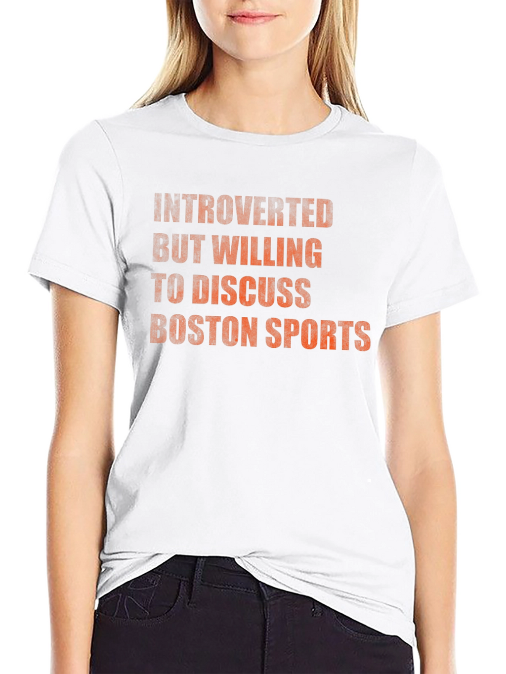 Introverted Boston Sports Fan T-Shirt