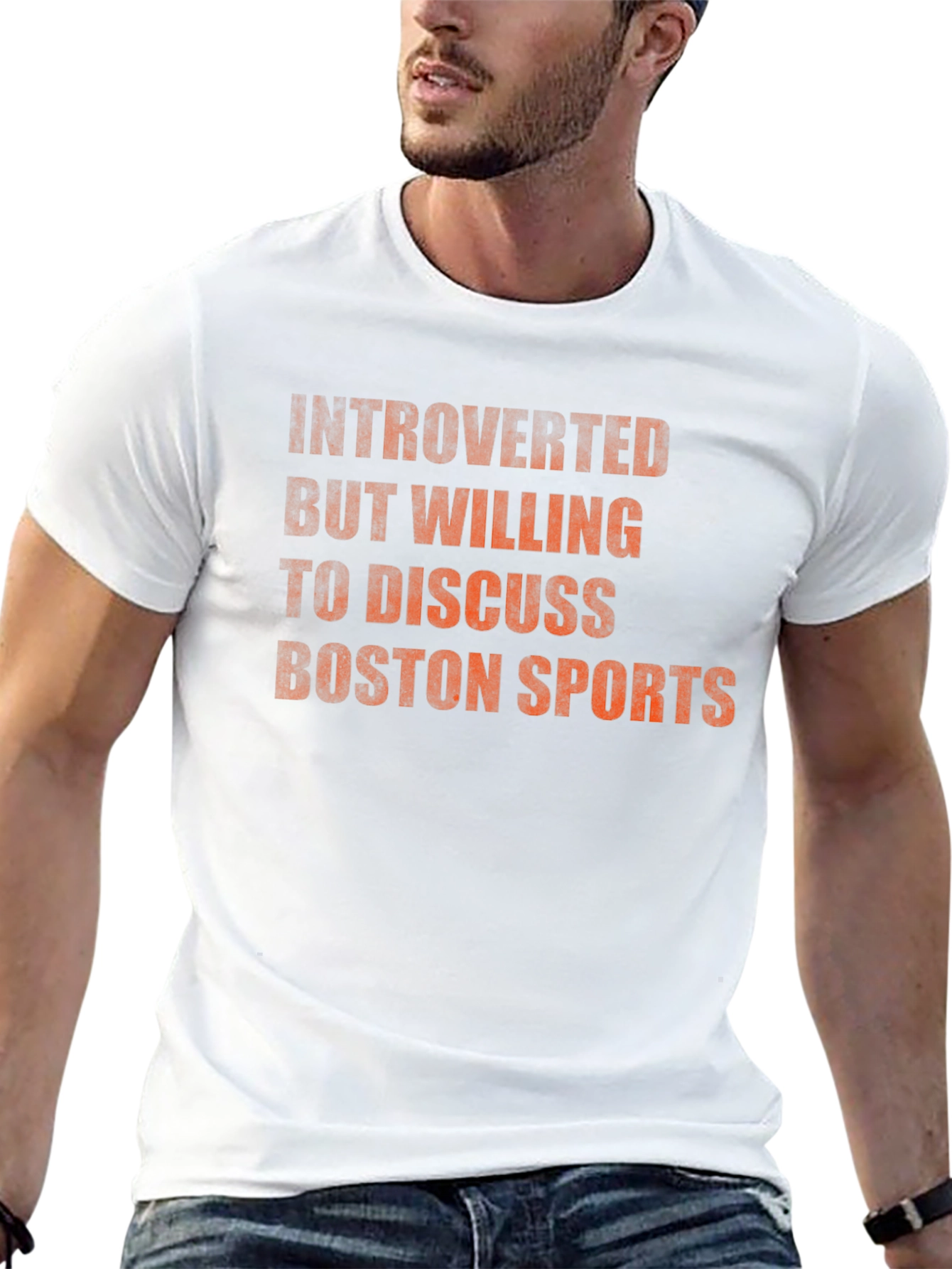 Introverted Boston Sports Fan T-Shirt