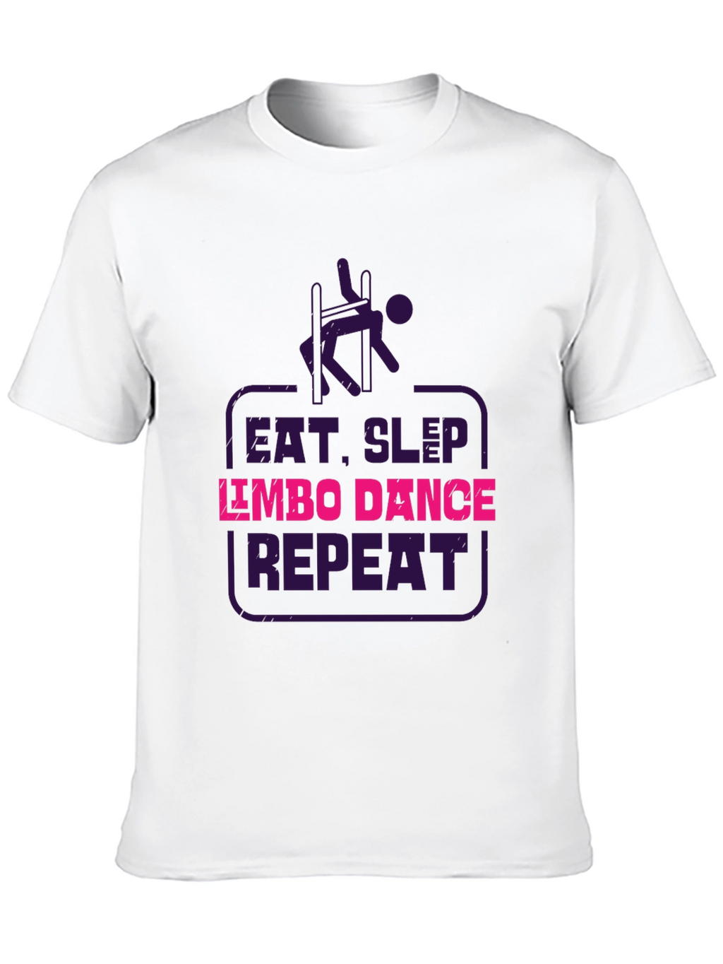 Eat Sleep Limbo Dance Repeat Black T-Shirt