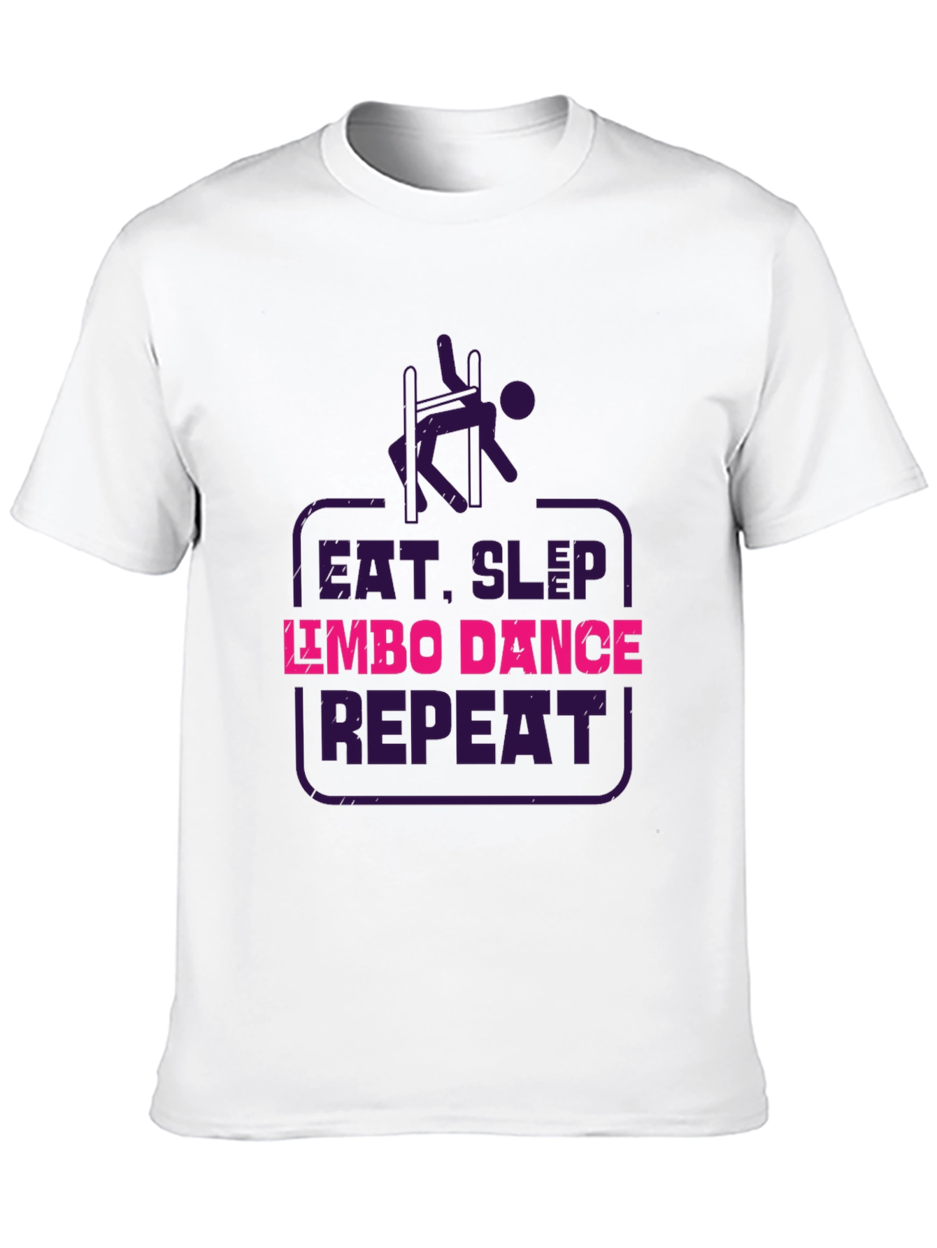 Eat Sleep Limbo Dance Repeat Black T-Shirt
