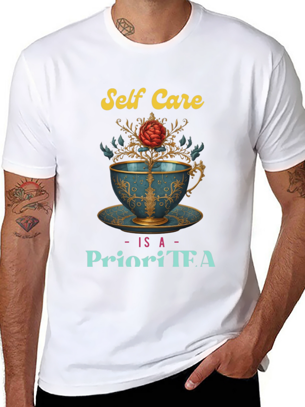 Self Care Is A PrioriTEA T-Shirt