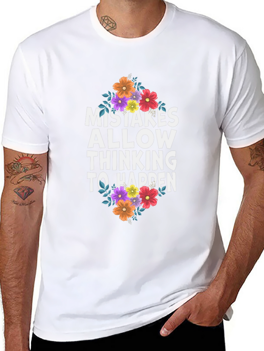 Mistakes Allow Thinking to Happen Graphic Tee