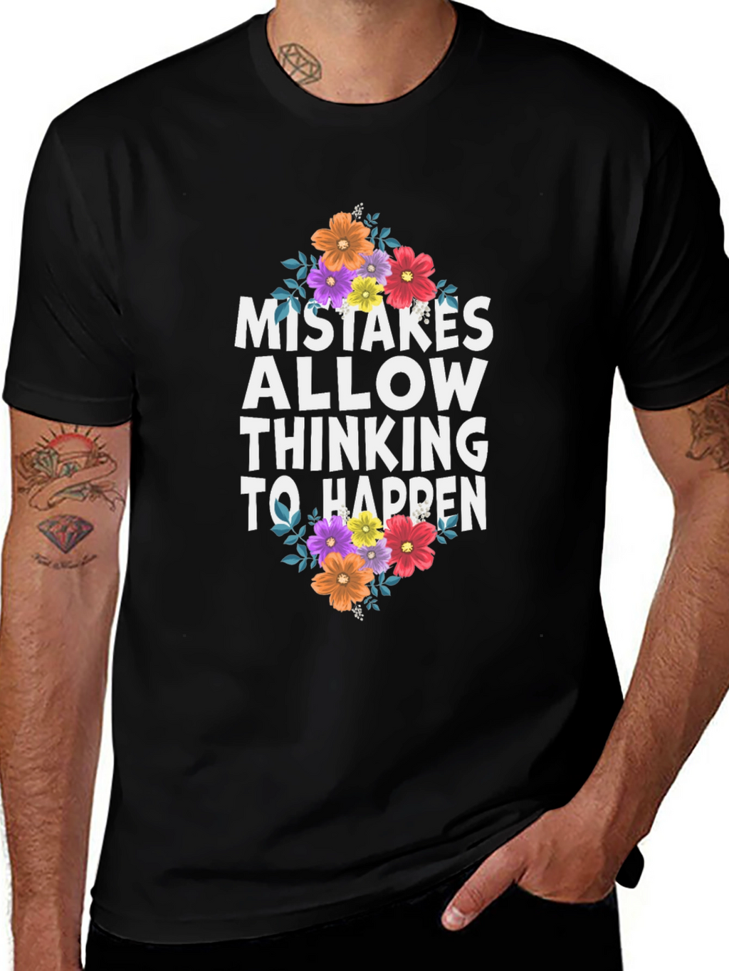 Mistakes Allow Thinking to Happen Graphic Tee