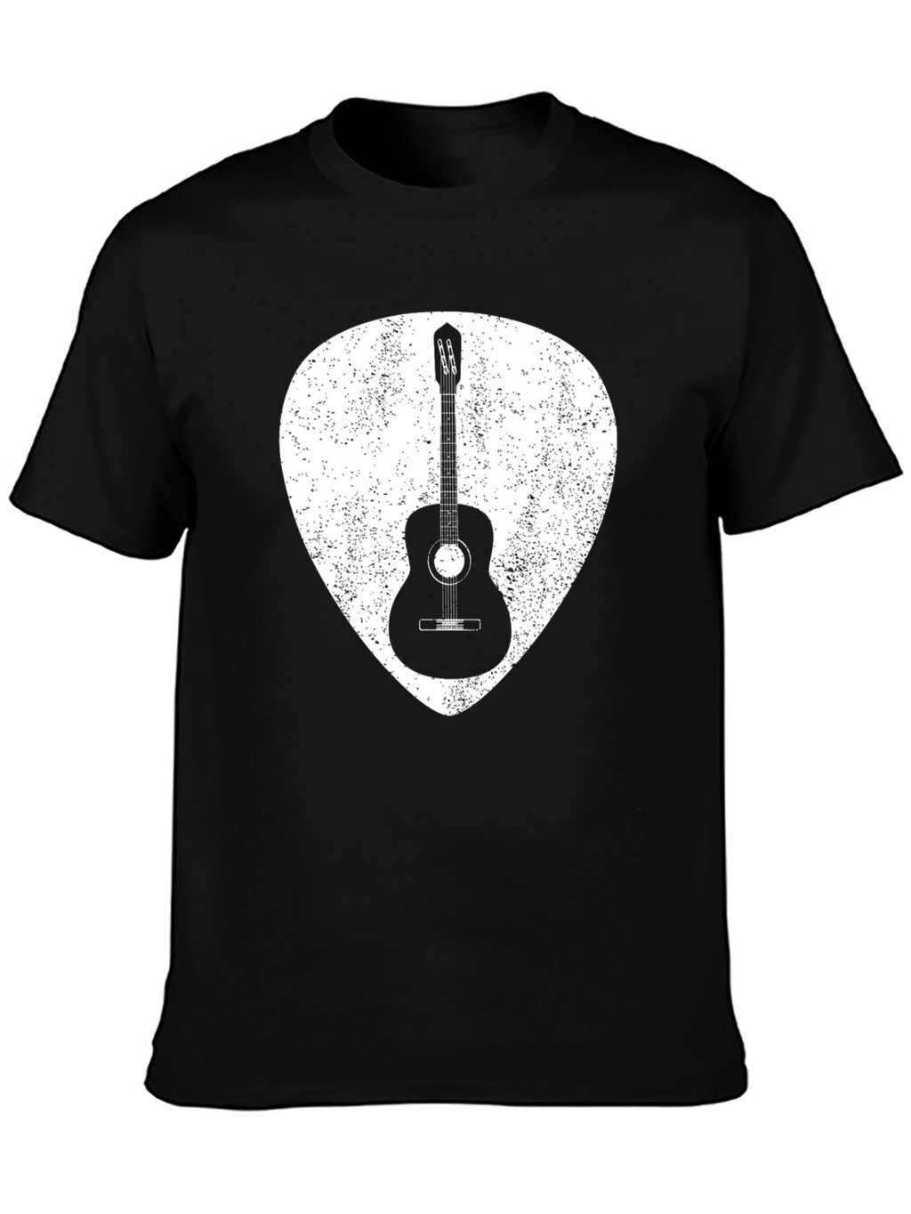 Guitar Pick T-Shirt - Acoustic Instrument Graphic Tee
