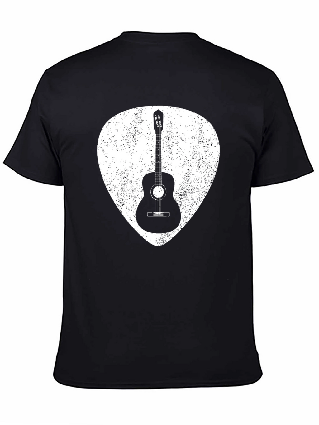 Guitar Pick T-Shirt - Acoustic Instrument Graphic Tee