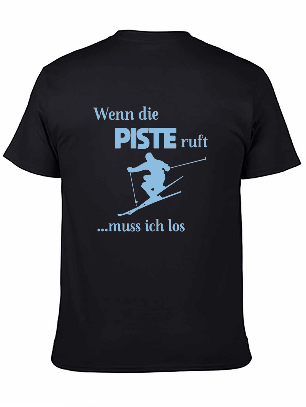 Skiing Graphic Tee - When the slopes call!