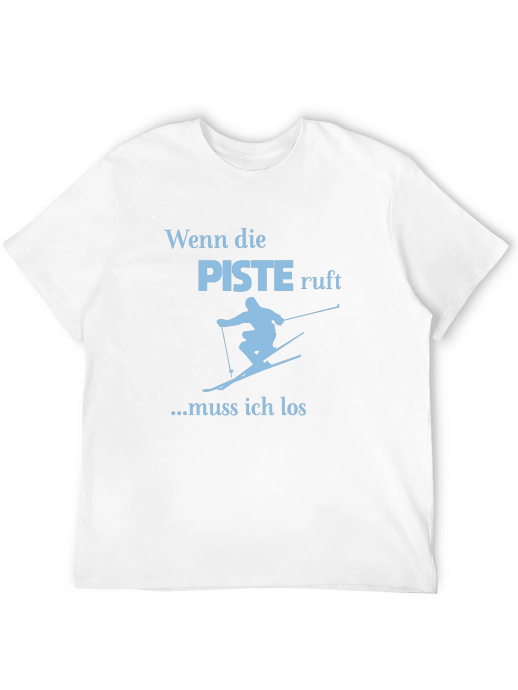Skiing Graphic Tee - When the slopes call!