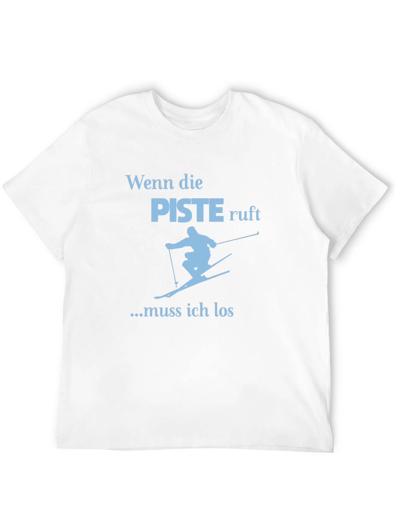 Skiing Graphic Tee - When the slopes call!