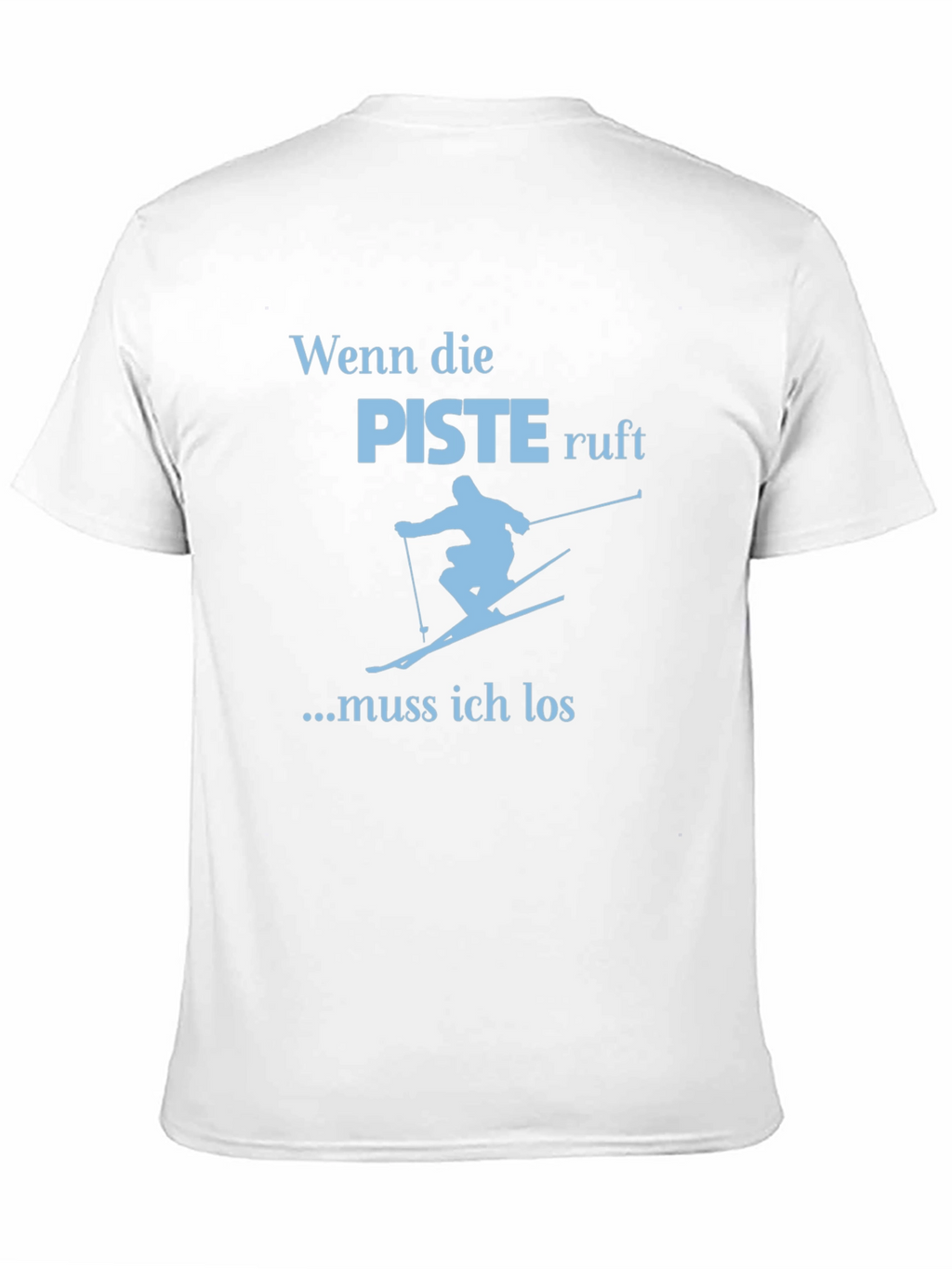 Skiing Graphic Tee - When the slopes call!