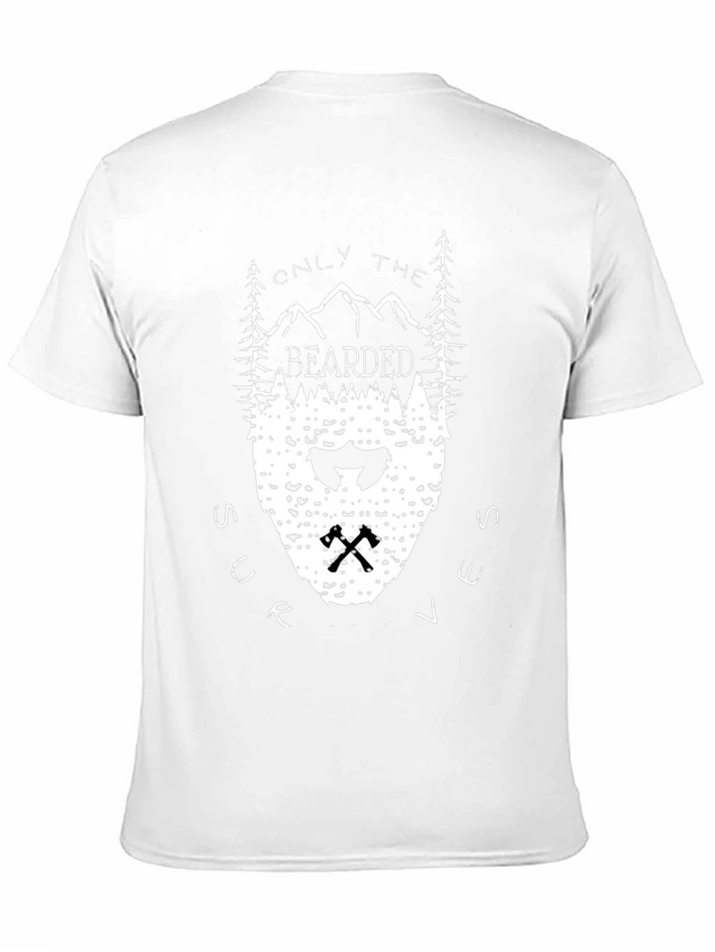 Bearded Man Graphic T-Shirt