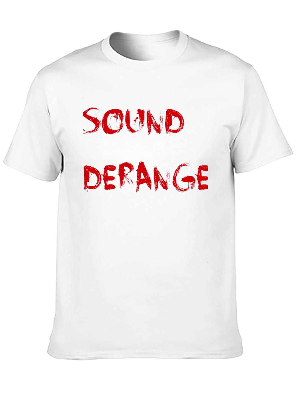 Sound Deranged Black Cotton Graphic Tee