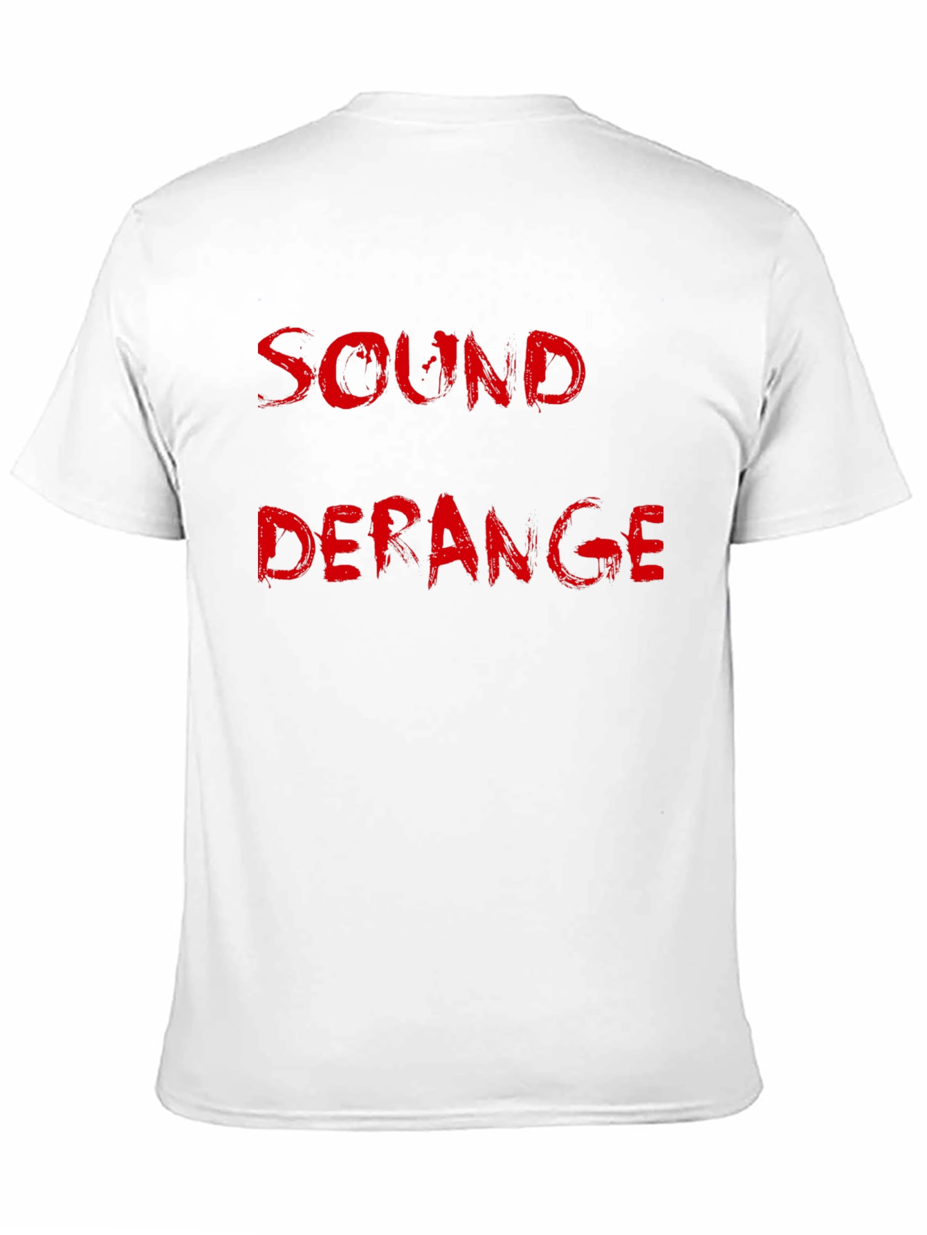 Sound Deranged Black Cotton Graphic Tee