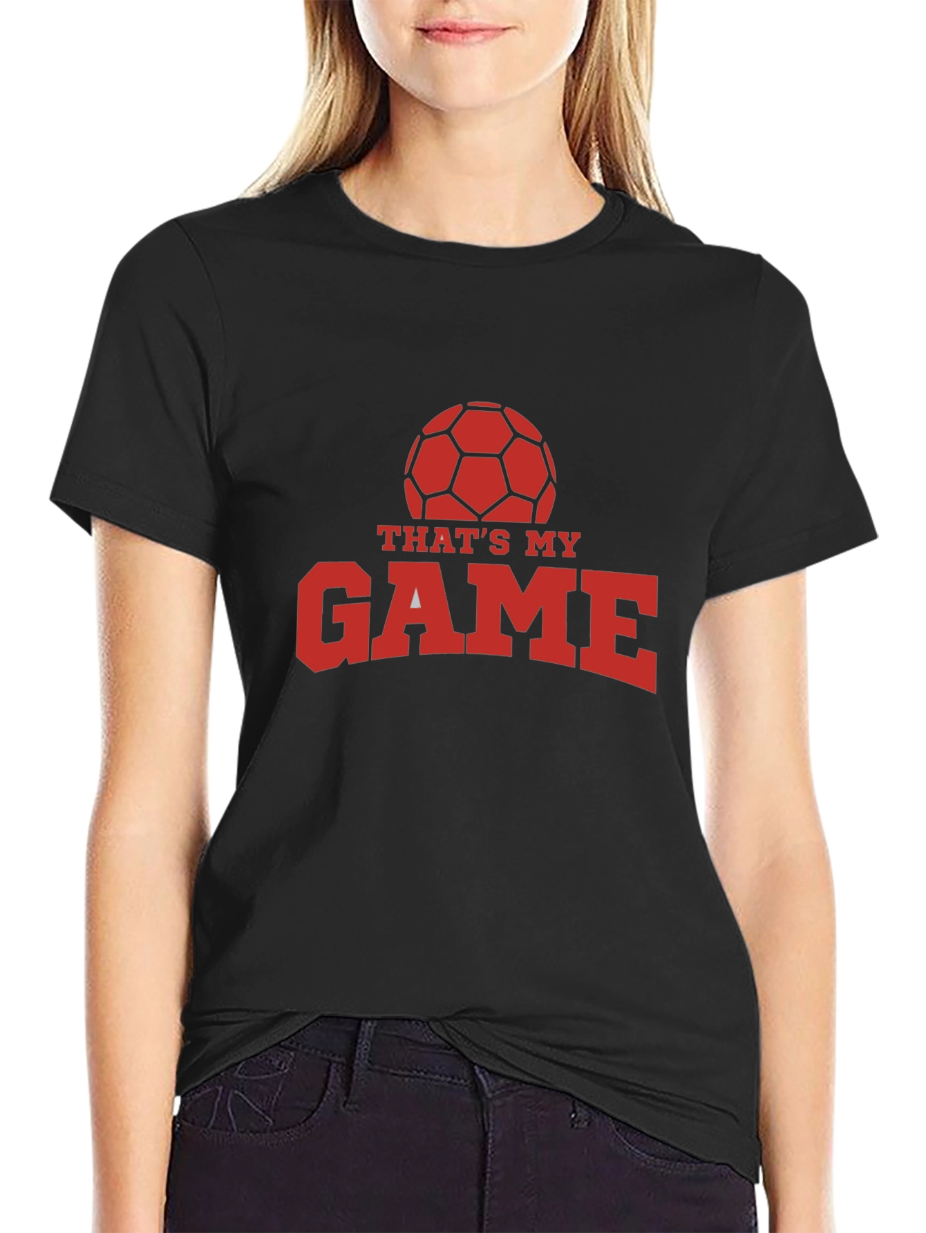 Thats My Game Soccer Ball Graphic T-Shirt