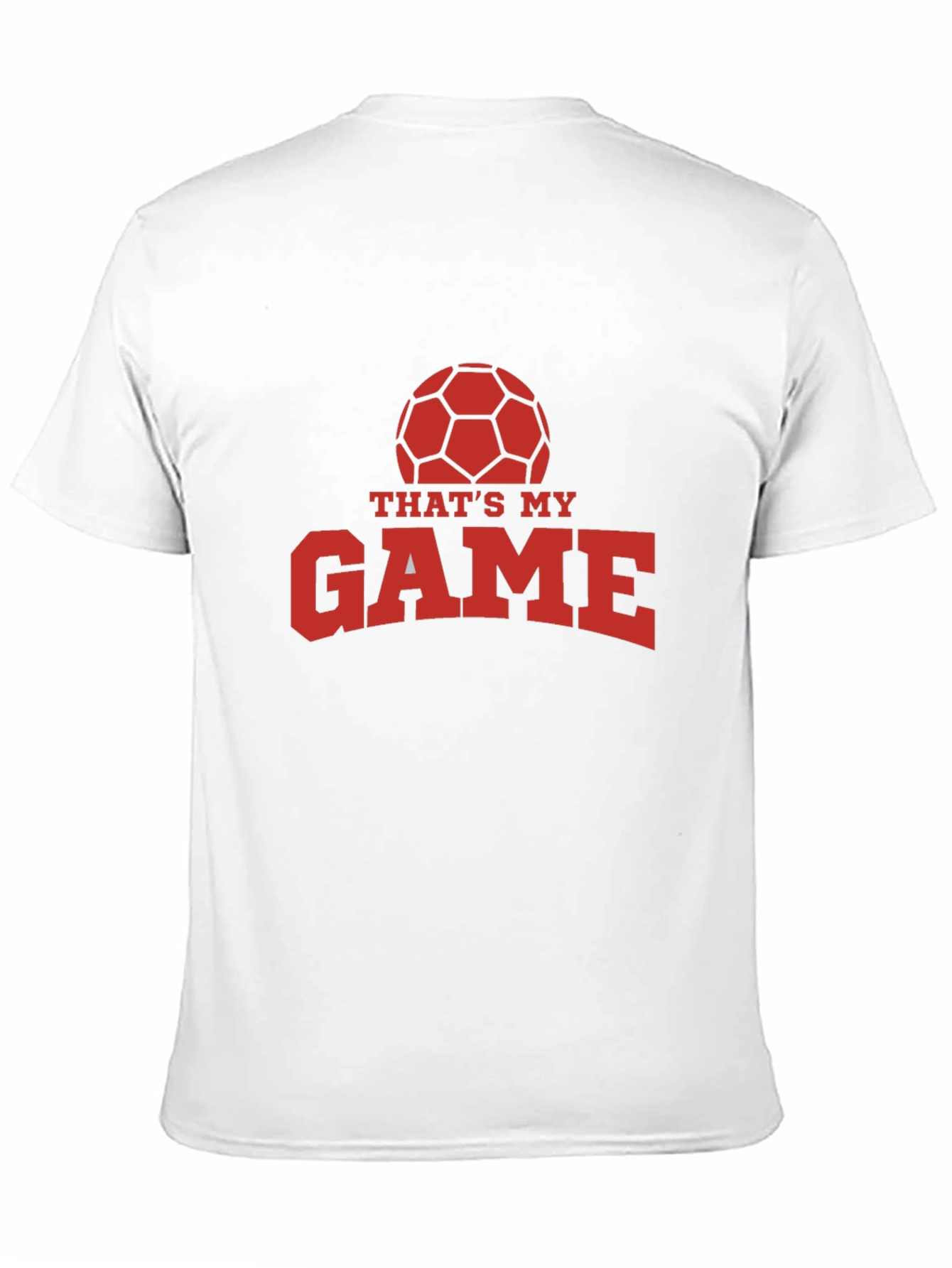 Thats My Game Soccer Ball Graphic T-Shirt