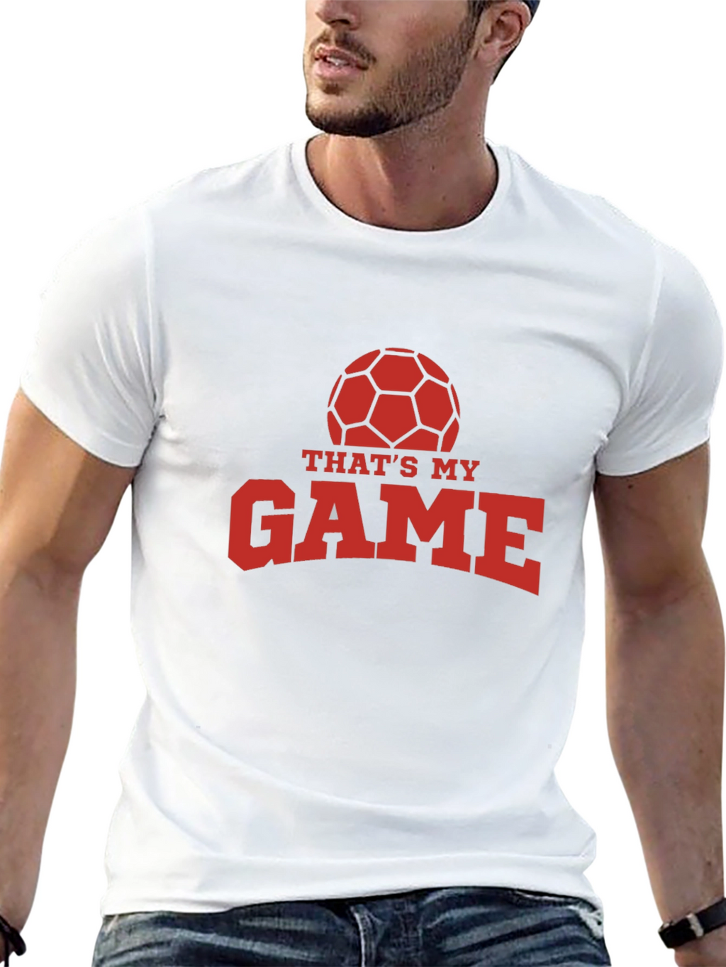 Thats My Game Soccer Ball Graphic T-Shirt