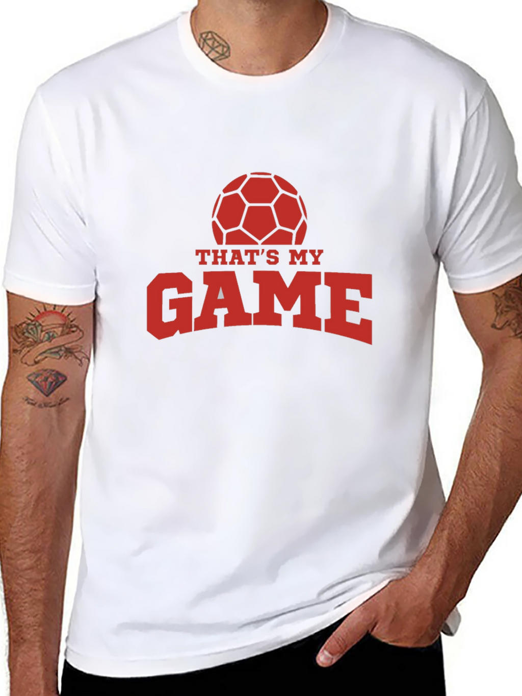 Thats My Game Soccer Ball Graphic T-Shirt