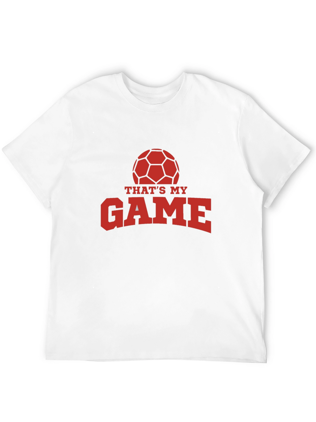 Thats My Game Soccer Ball Graphic T-Shirt
