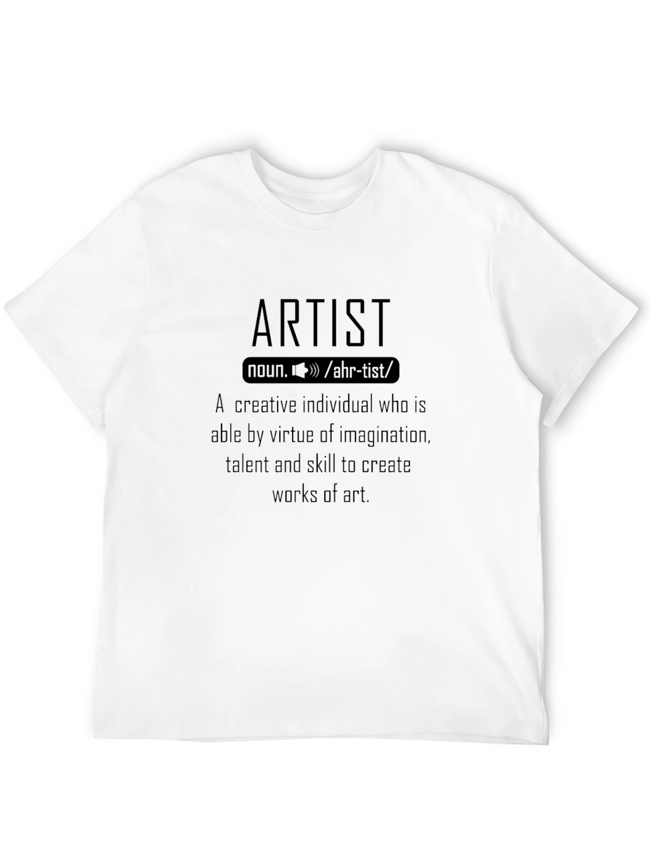 Artist Definition T-Shirt - Creative Imagination Tee