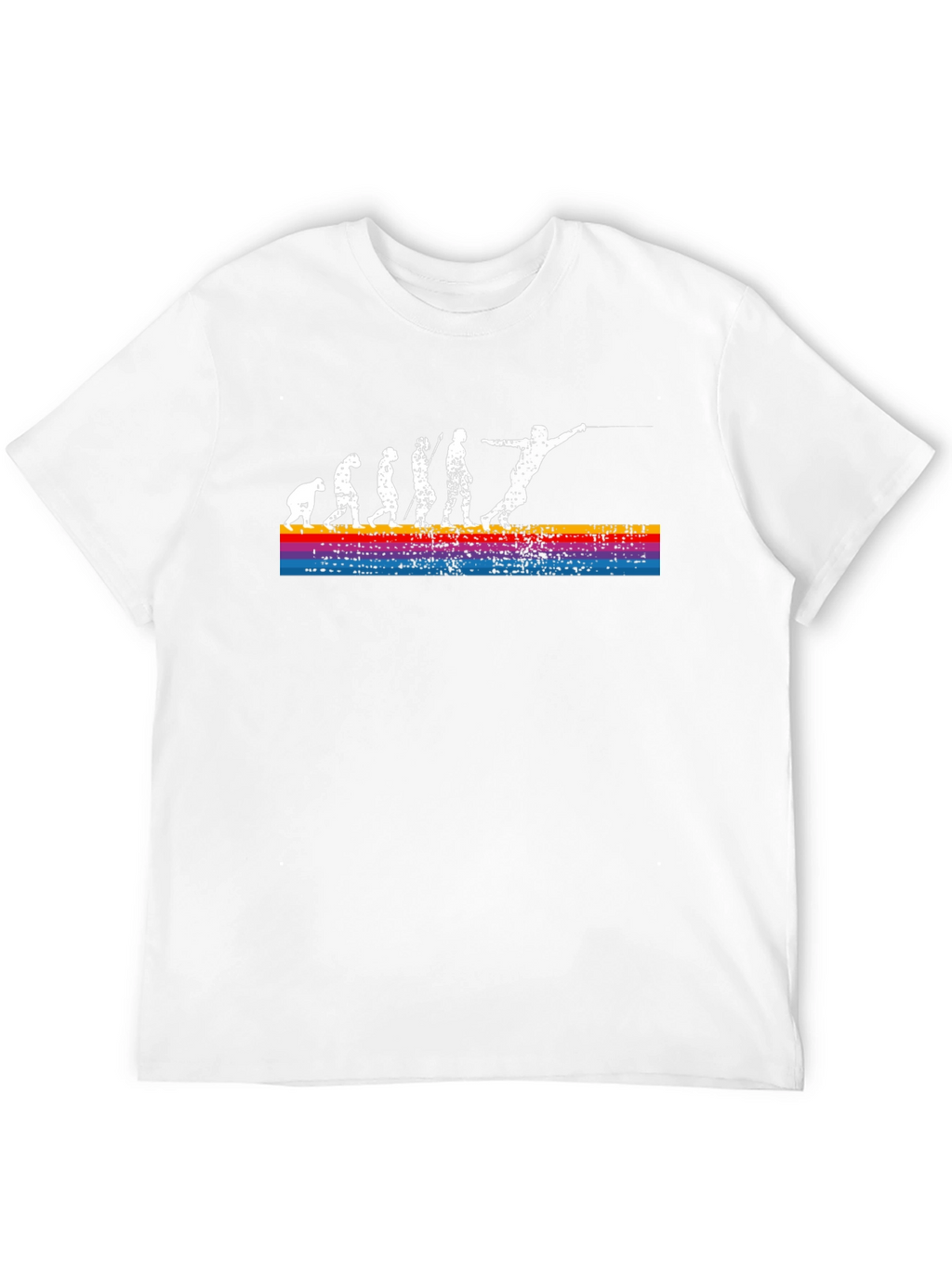Fencing Evolution Graphic T-Shirt