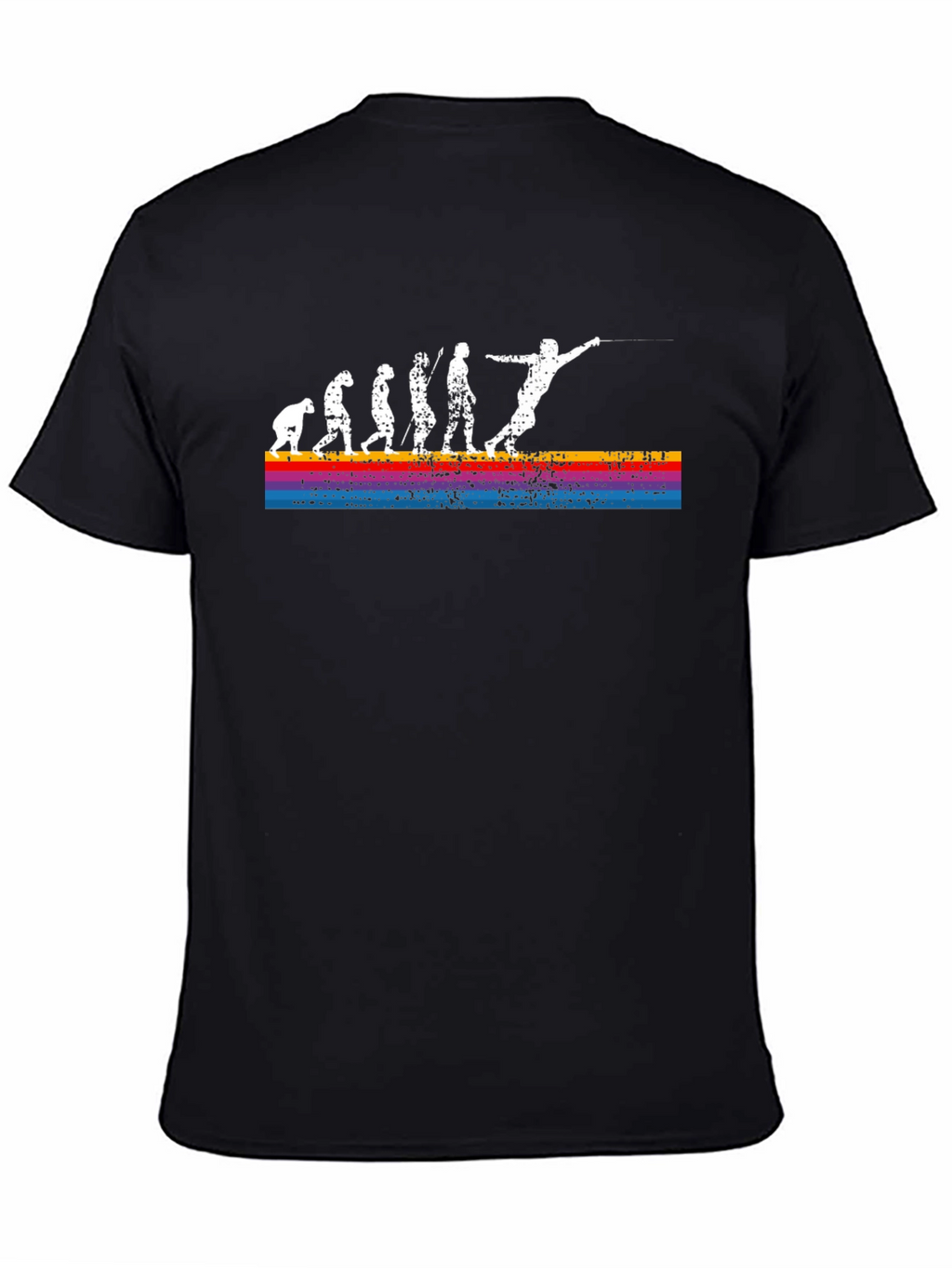 Fencing Evolution Graphic T-Shirt