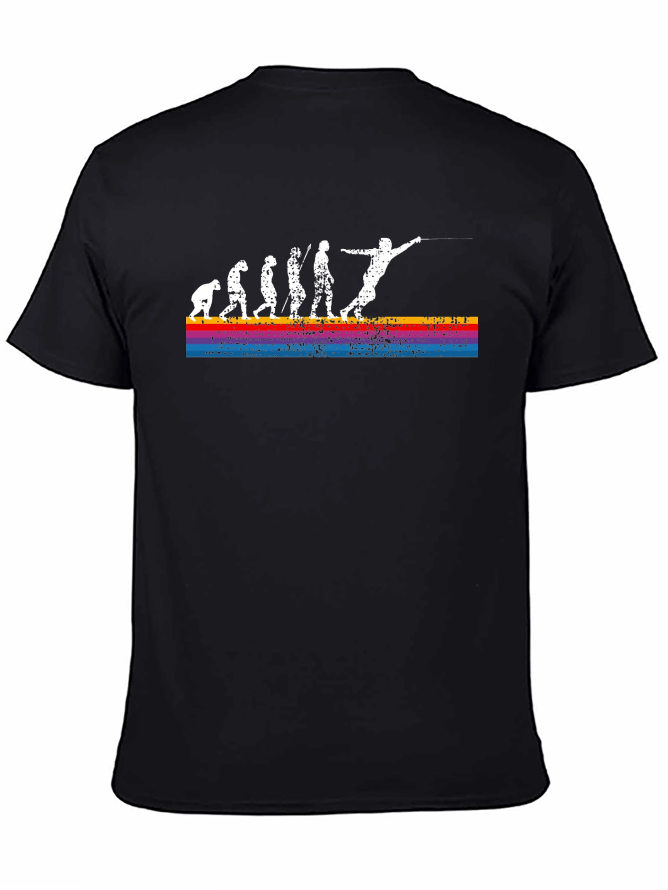 Fencing Evolution Graphic T-Shirt