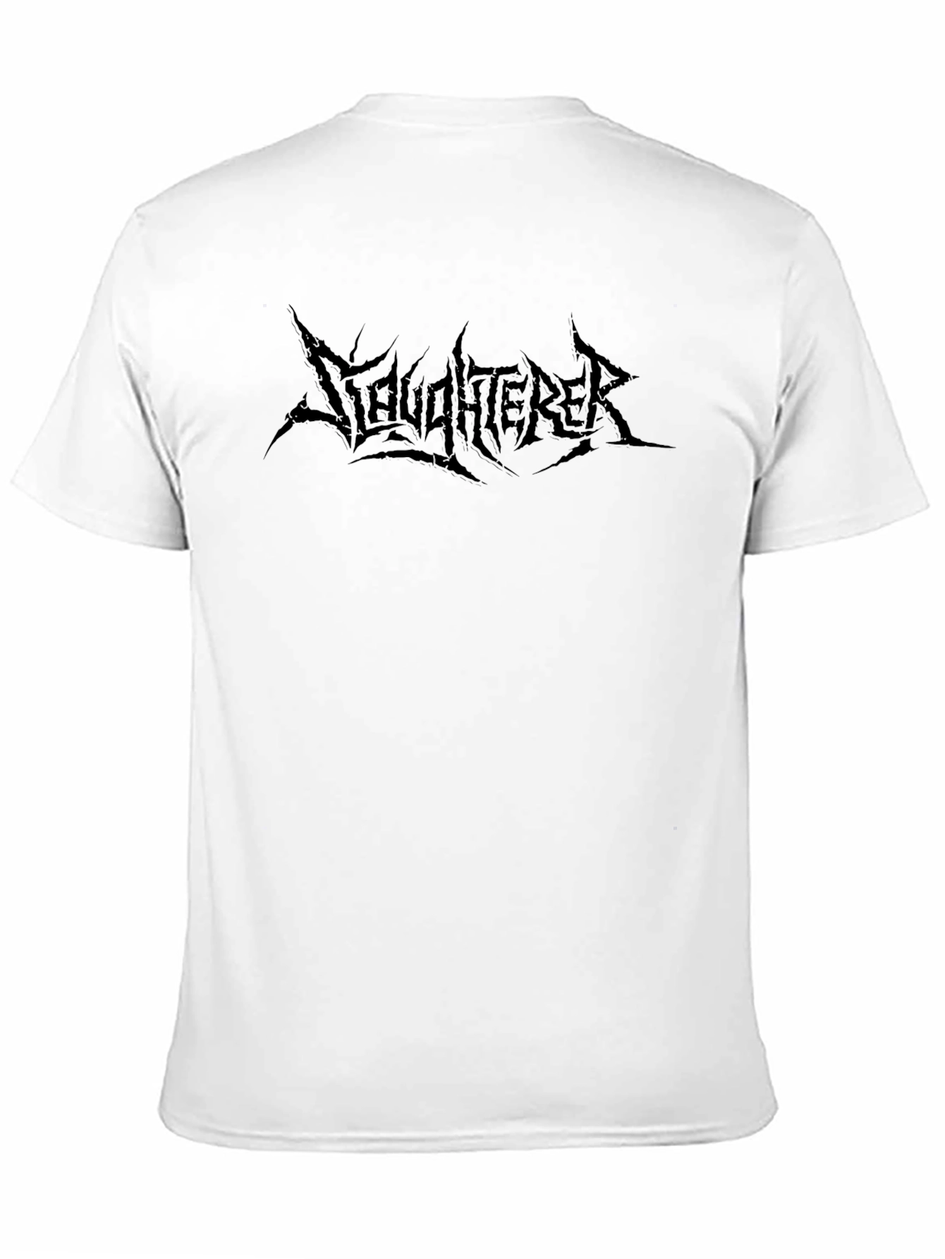 Slaughterer Black Graphic Band T-Shirt