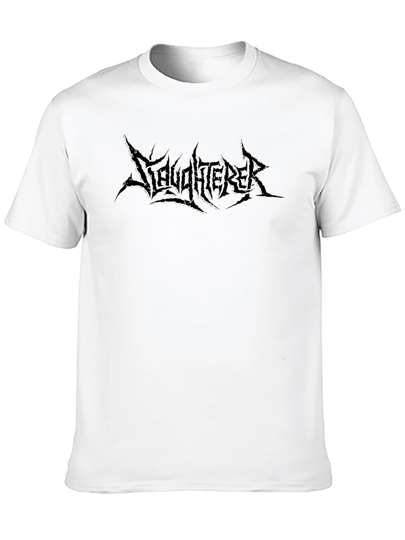 Slaughterer Black Graphic Band T-Shirt